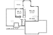 European Style House Plan - 3 Beds 2.5 Baths 2754 Sq/Ft Plan #70-689 