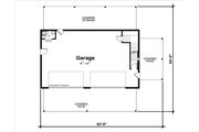 Farmhouse Style House Plan - 2 Beds 1 Baths 1450 Sq/Ft Plan #20-2554 