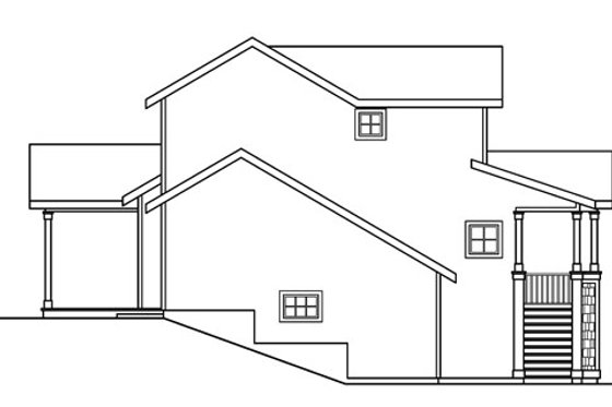 Exterior - Other Elevation for Traditional House Plan #124-717 - 3 bed, 2.5 bath