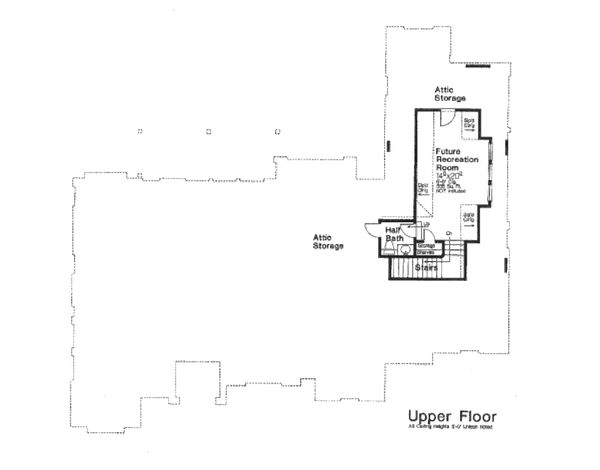 House Design - European Floor Plan - Other Floor Plan #310-654