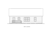 Farmhouse Style House Plan - 3 Beds 2 Baths 1314 Sq/Ft Plan #54-612 