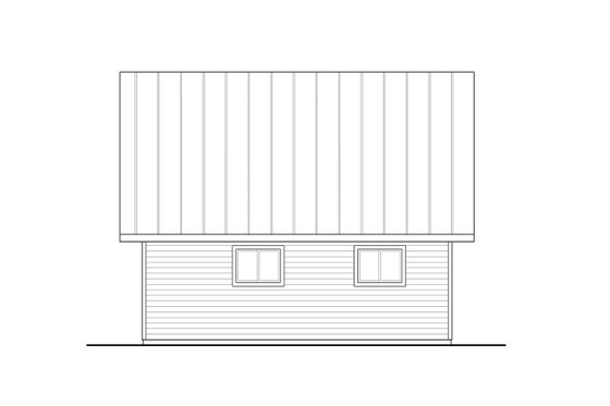 Exterior - Other Elevation for Traditional House Plan #124-1275, 0 bath