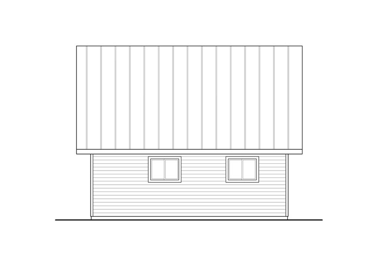 House Plan Design - Exterior - Other Elevation for Traditional House Plan #124-1275, 0 bath