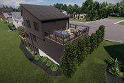 Contemporary Style House Plan - 3 Beds 3 Baths 1960 Sq/Ft Plan #1075-15 