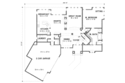 Prairie Style House Plan - 4 Beds 3.5 Baths 3658 Sq/Ft Plan #67-885 