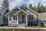 Craftsman Style House Plan - 1 Beds 1 Baths 788 Sq/Ft Plan #895-53 