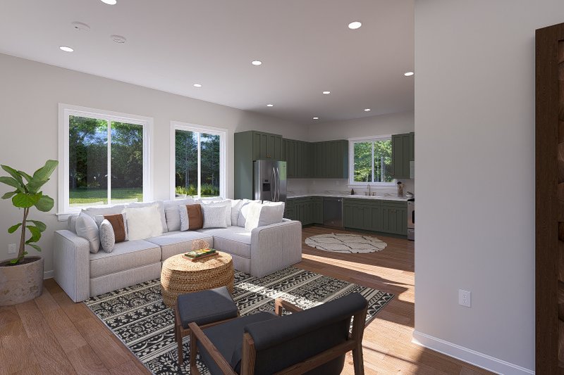 Home Plan - Interior - Other 2 for Farmhouse House Plan #1060-332, 1 bath