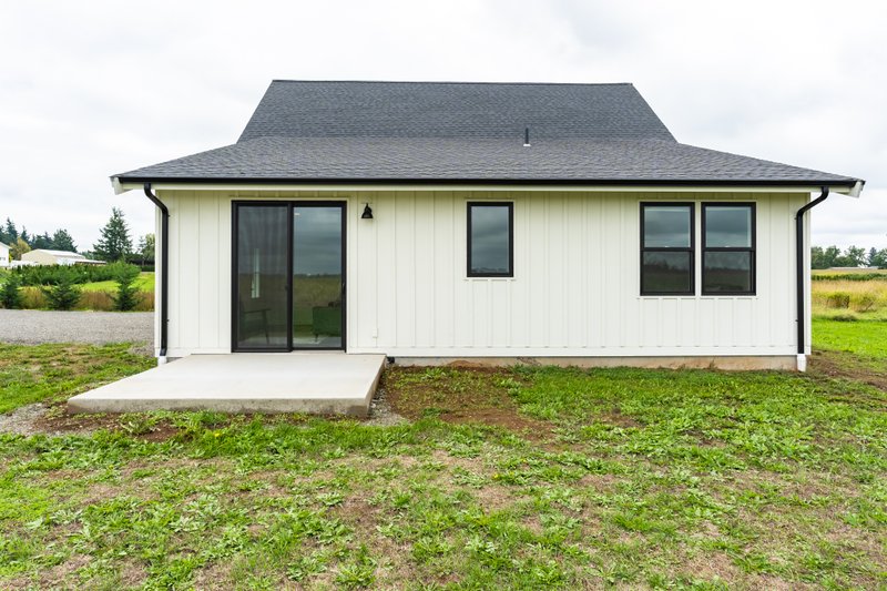 House Blueprint - Photo 11 for Barndominium House Plan #1070-120 - 1 bed, 1 bath