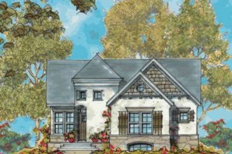 Home Plan - Exterior - Front Elevation 4 for Craftsman House Plan #20-1658 - 3 bed, 3 bath