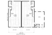 Contemporary Style House Plan - 3 Beds 2 Baths 1970 Sq/Ft Plan #932-151 