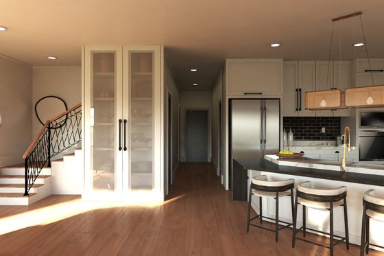 Interior - Entry for Barndominium House Plan #1064-307 - 7 bed, 7 bath