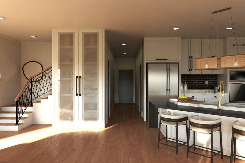 House Design - Interior - Entry for Barndominium House Plan #1064-307 - 7 bed, 7 bath