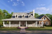 Country Style House Plan - 3 Beds 2.5 Baths 1675 Sq/Ft Plan #20-146 