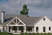Farmhouse Style House Plan - 3 Beds 2.5 Baths 2031 Sq/Ft Plan #923-409 