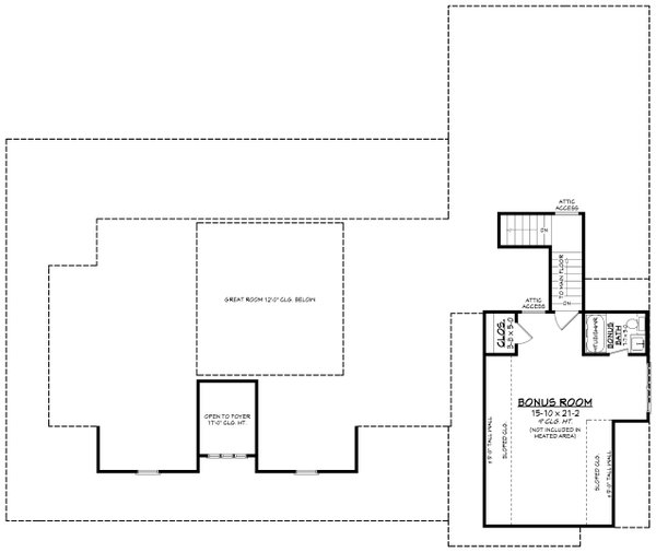 Architectural House Design - Farmhouse Floor Plan - Other Floor Plan #430-327