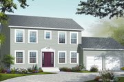 Country Style House Plan - 4 Beds 1.5 Baths 1814 Sq/Ft Plan #23-2261 