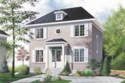 Colonial Style House Plan - 3 Beds 2 Baths 1422 Sq/Ft Plan #23-256 