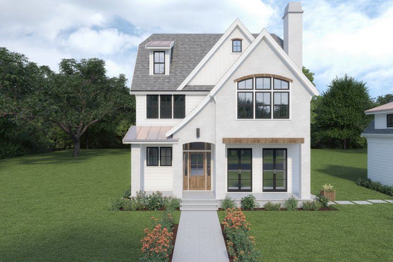 Dream House Plan - Exterior - Other Elevation 2 for Farmhouse House Plan #1070-112 - 5 bed, 5.5 bath