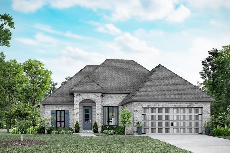 Southern Style House Plan - 3 Beds 2 Baths 1628 Sq/Ft Plan #1081-38