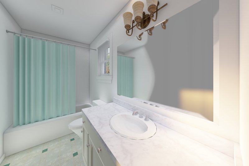 Dream House Plan - Interior - Bathroom for Country House Plan #126-244 - 2 bed, 2 bath
