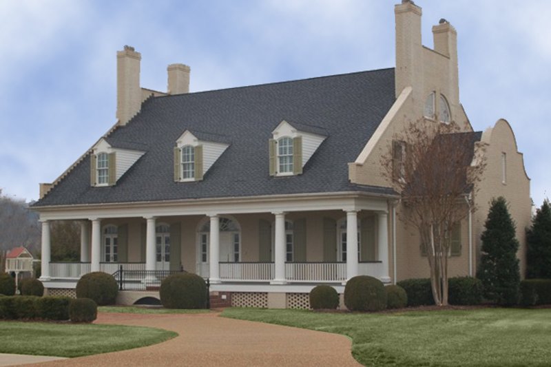 Home Plan - Country Exterior - Other Elevation Plan #137-233