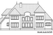 European Style House Plan - 4 Beds 3.5 Baths 4782 Sq/Ft Plan #413-147 