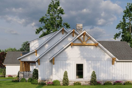Exterior - Other Elevation 1 for Craftsman House Plan #17-3407 - 4 bed, 3.5 bath