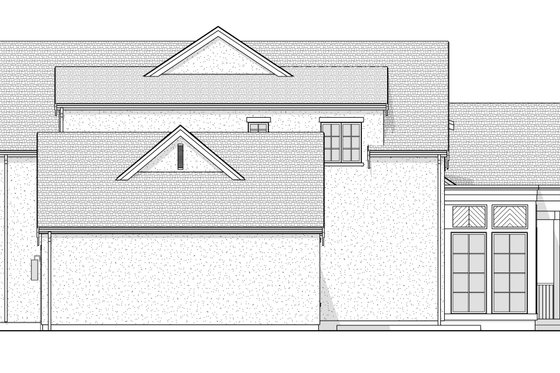 Exterior - Other Elevation for European House Plan #1114-114 - 4 bed, 3.5 bath