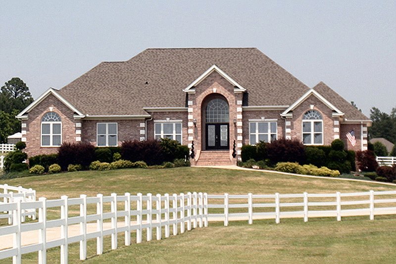 Home Plan - European Exterior - Front Elevation Plan #17-1155