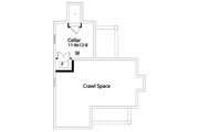 Cottage Style House Plan - 1 Beds 1 Baths 740 Sq/Ft Plan #22-572 