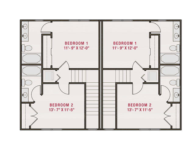 House Blueprint - Craftsman Floor Plan - Upper Floor Plan #461-117