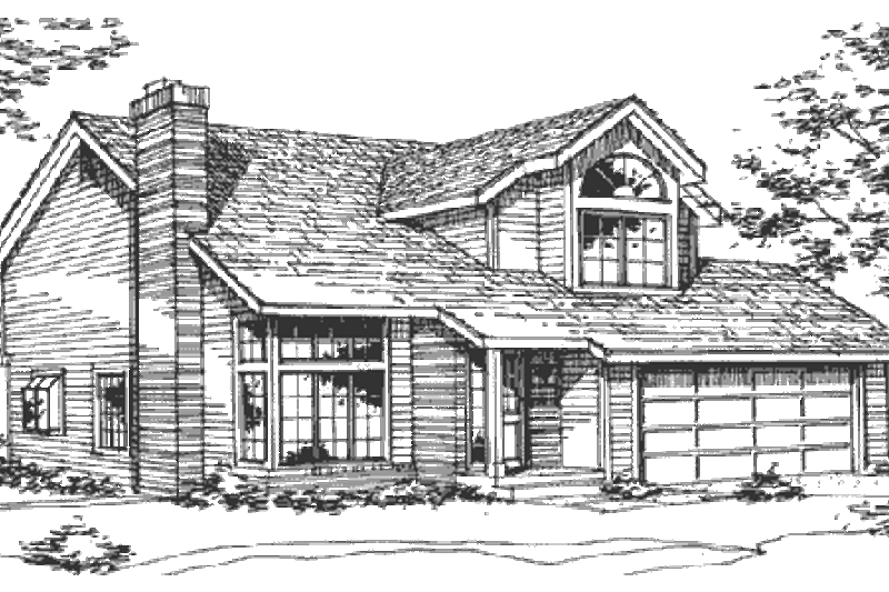 Architectural House Design - Exterior - Other Elevation for Traditional House Plan #320-332 - 3 bed, 4.5 bath