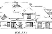Colonial Style House Plan - 4 Beds 3.5 Baths 3472 Sq/Ft Plan #34-122 