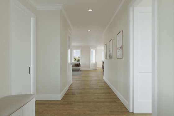 Interior - Entry for Farmhouse House Plan #461-92 - 5 bed, 3.5 bath