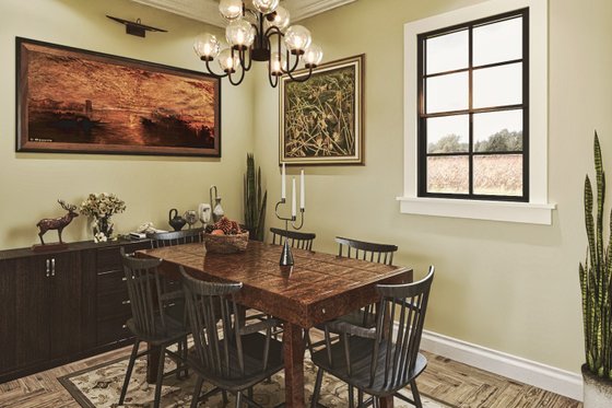 Interior - Dining Room 1 for Craftsman House Plan #54-435 - 3 bed, 2.5 bath