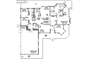 Farmhouse Style House Plan - 5 Beds 4 Baths 3549 Sq/Ft Plan #60-582 