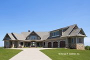Ranch Style House Plan - 3 Beds 2.5 Baths 3188 Sq/Ft Plan #929-655 