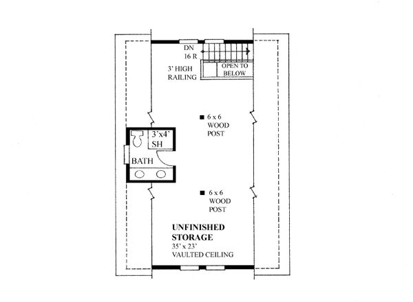 House Plan Design - Traditional Floor Plan - Upper Floor Plan #118-177