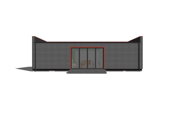 Photo 2 for Modern House Plan #549-29 - 2 bed, 2 bath