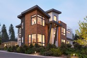 Contemporary Style House Plan - 5 Beds 5.5 Baths 4237 Sq/Ft Plan #1066-262 