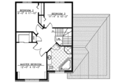 European Style House Plan - 3 Beds 1.5 Baths 1494 Sq/Ft Plan #138-283 