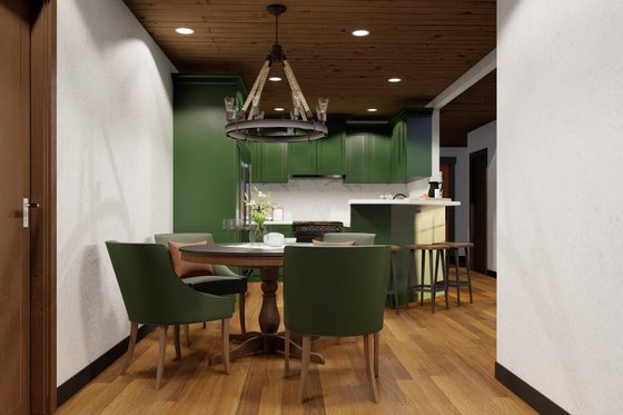 Interior - Kitchen 3 for Craftsman House Plan #17-2258 - 3 bed, 2 bath