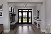 Farmhouse Style House Plan - 3 Beds 2.5 Baths 2137 Sq/Ft Plan #51-1217 