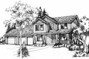 Traditional Style House Plan - 4 Beds 2.5 Baths 2313 Sq/Ft Plan #78-161 