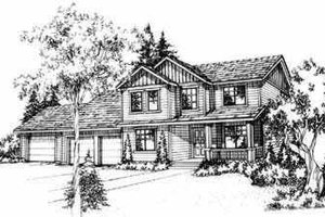 Traditional Exterior - Front Elevation Plan #78-161