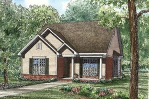 Traditional Exterior - Front Elevation Plan #17-127