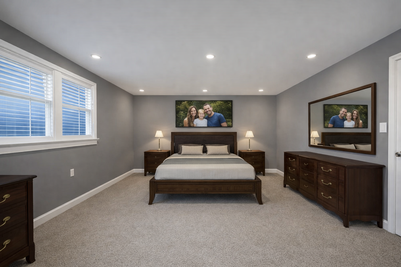 Architectural House Design - Interior - Master Bedroom 1 for Traditional House Plan #1060-448 - 3 bed, 2.5 bath
