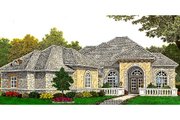 European Style House Plan - 3 Beds 2.5 Baths 2685 Sq/Ft Plan #310-660 