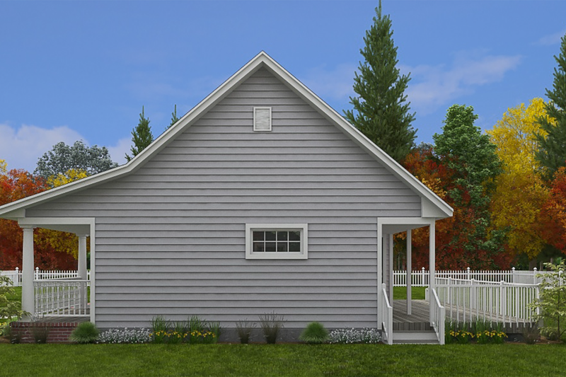 Home Plan - Exterior - Other Elevation 1 for Ranch House Plan #1082-5 - 2 bed, 2 bath