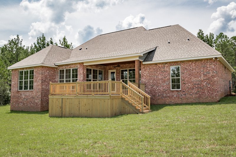 Home Plan - Exterior - Rear Elevation 1 for Craftsman House Plan #430-152 - 4 bed, 2.5 bath